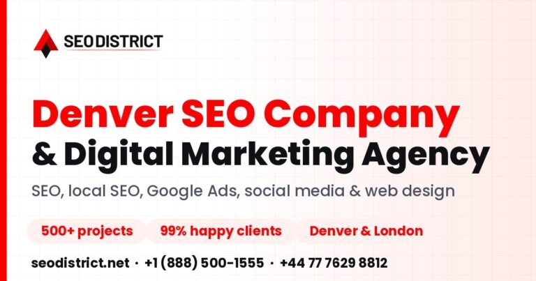 SEO District, Denver SEO company and digital marketing agency